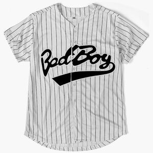 NWT HALLOWEEN 🎃 Bad Boy 10 “Biggie” Baseball Jersey